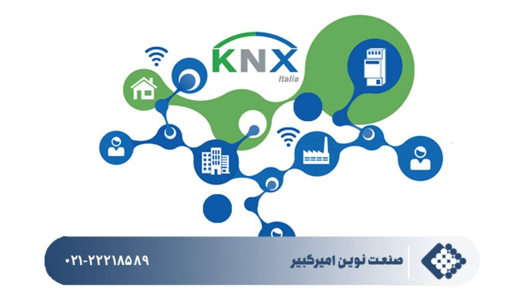 نحوه سیم‌کشی knx
