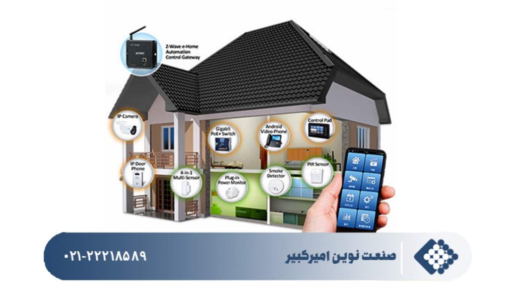 نقشه کشی ساختمان هوشمند knx